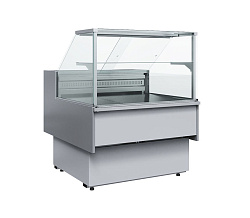 Витрина морозильная GC110 SL 0,94-1 (ВХСн-0,94 Carboma GC110) (СТАЛЬ) ПОЛЮС