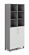 Шкаф распашной HR/3/3 КОБОР 90/40/M aluminum/premium