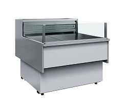 Витрина среднетемпературная GC110 SM 1,5-2 с боковинами, открытая (0011-9006) ПОЛЮС