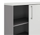 Шкаф купе HK/3 КОБОР 120/40/M aluminum/premium