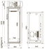 Шкаф холодильный DM114Sd-S (R290) POLAIR
