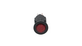 Красный двухполюсный кнопочный переключатель (346346)