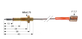 Термоэлемент с кабелем для BARTSCHER (001Q876)