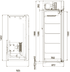 Шкаф холодильный CM114-Gm Alu (R290) POLAIR 