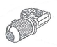 Мотор-редуктор для тестомеса спирального ITPIZZA M/SK-50/60 2S 3Ф 5M010512 (57354)
