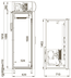 Шкаф холодильный DM110-S (R290) POLAIR