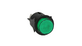 Выключатель двухполюсный зеленый (345011)