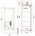 Шкаф холодильный CV114-Sm Alu (R290) POLAIR