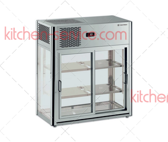 Витрина холодильная LINUS 150 (нержавеющая сталь) TECFRIGO