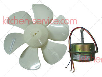 Вентилятор для гранитора 15L ECOLUN (Fan and fan motor)