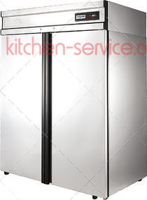 Шкаф холодильный с глухой дверью CM110-G (нержавеющий) POLAIR 