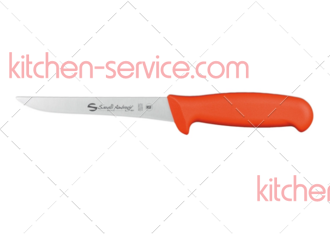 Нож обвалочный Supra Colore красная ручка, 14 см SANELLI (4307014)