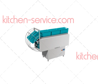 Машина посудомоечная для мойки ящиков VX 231 SX+XP+DDE DIHR