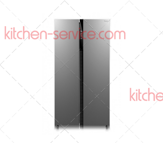 Шкаф холодильный комбинированный SBS 587 I (нержавеющая сталь) БИРЮСА