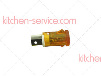 Лампа индикаторная оранжевая для гриля контактного MAGESTIC/PANINI ECOLUN (HEG-813_26)