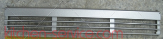 BSF_29silver Решетка боковая серебристая для витрины холодильной BSF 170