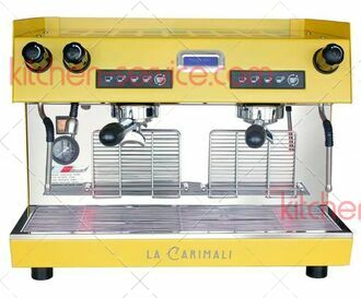 Кофемашина-автомат NIMBLE NI-E02-H-02 (высокие группы + желтый, синий, с задней прозрачной панелью, с подсветкой групп) CARIMALI