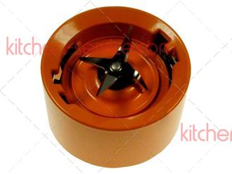 Основание стакана с ножом (мандарин) для KSB555 KitchenAid (КитченЭйд) (W10500391)
