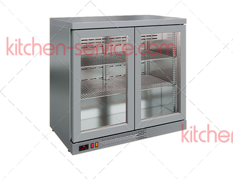 Стол холодильный барный TD102-Grande (серый) POLAIR