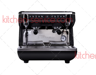Кофемашина Appia Life Compact 2Gr V 220V (черная, экономайзер, автомат) NUOVA SIMONELLI