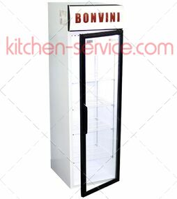 Шкаф холодильный со стеклом BONVINI 400 BGC СНЕЖ
