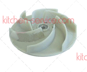 Крыльчатка 124 мм для помпы посудомоечной машины KROMO (510357)