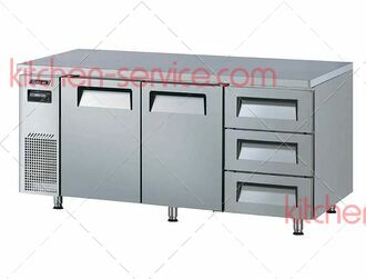 Стол холодильный KUR18-3D-3 750 мм TURBO AIR