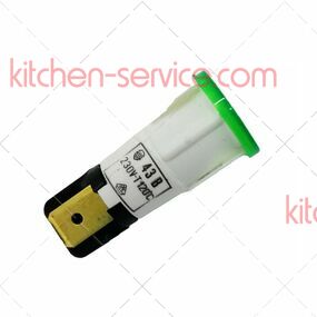 Лампа индикаторная зеленая для макароноварки настольной AMITEK (R00264)