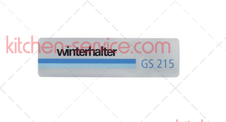 Табличка для WINTERHALTER (2803410)