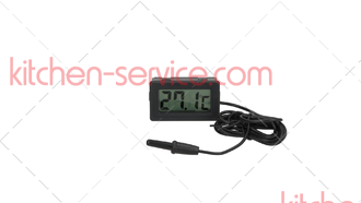 Термометр цифровой -50+70C черный ELIWELL (T1M1BT0107)
