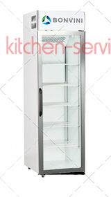 Шкаф холодильный со стеклом BONVINI 500 BGC СНЕЖ