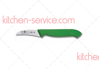 Нож для чистки овощей 6 см (изогнутый, зеленый) HORECA PRIME 28500.HR01000.060 ICEL