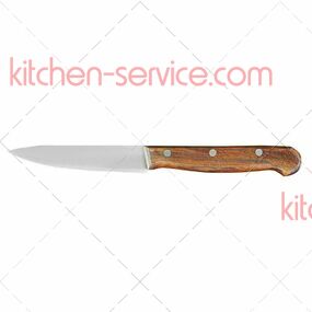 Нож для чистки овощей 10 см Wood деревянная ручка P.L. PROFF CUISINE (ZJ-QMB305)