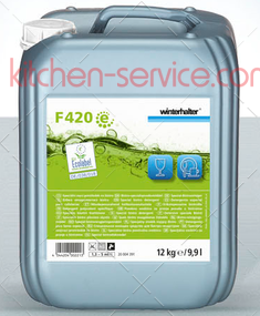 Средство моющее д/посудомоечных машин (жестк.вода), F 420 12кг Winterhalter