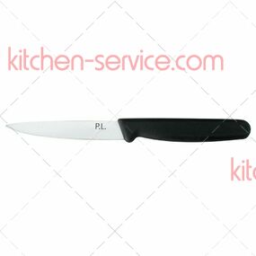 Нож для чистки овощей 10 см PRO-Line черная ручка P.L. PROFF CUISINE (KB06-100YD-BK101-RE-PL)