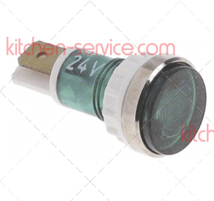 Лампочка зеленая индикаторная 24В для COMENDA (130117)