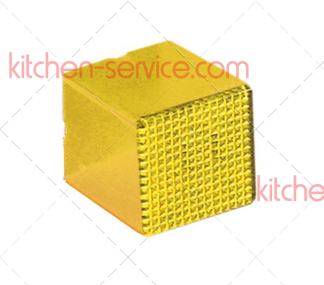 Колпачок жёлтый 23x23 мм для сигнальной лампы для TEIKOS (346246)