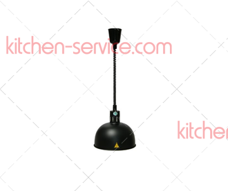 Лампа инфракрасная HKN-DL750 (черная) HURAKAN