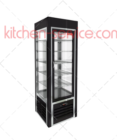 Витрина холодильная кондитерская VRC 350 Sh Black FR HICOLD