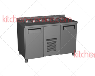 Стол холодильный T70 M2sal-1 9006-1 (SL 2GN Полюс) (1/6) CARBOMA