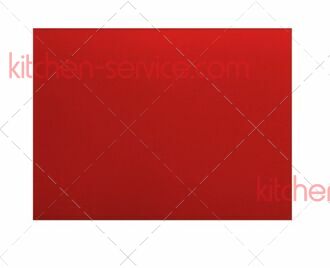 Доска разделочная полипропилен 500x350x20 мм красная ROAL