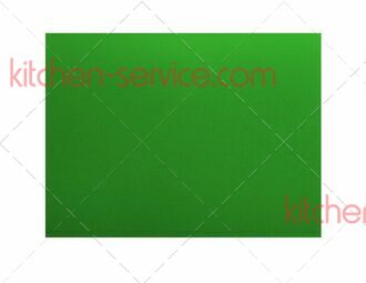Доска разделочная полипропилен 600х400х18 мм зелёная ROAL