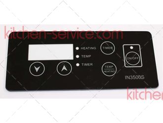 Накладка панели управления для плиты индукционной IN3500S INDOKOR