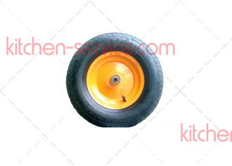 Колесо 380мм с симметричной металлической ступицей (4.00-8), пневматическое, ВИНКО (PR3018(12)