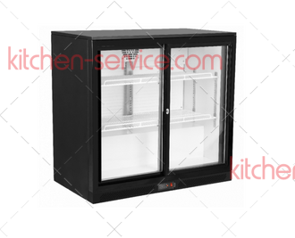 Шкаф барный холодильный GN-220HS черный ROAL