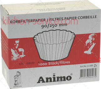 Фильтр бумажный корзинка для ANIMO (01088)