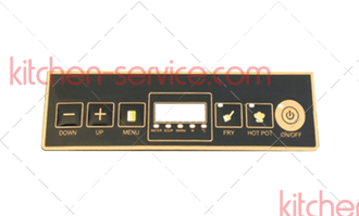 Наклейка панели управления для плиты индукционной HKN-ICF18M HURAKAN