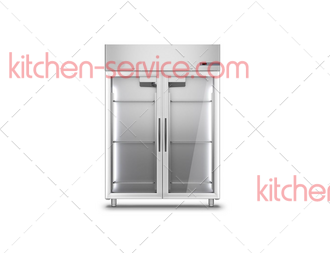 Шкаф морозильный 1400 л CHEF LINE LCFM140MD2G (со стеклянной дверью) APACH