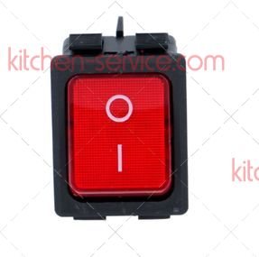 Красный 2-полюсный выключатель для ATA (1089)