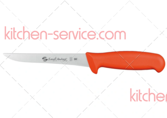 Нож обвалочный Supra Colore красная ручка, 16 см SANELLI (4307016)